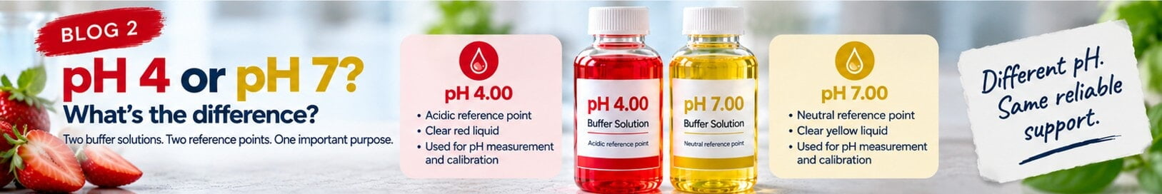 pH BUFFER SOLUTIONS - KEEPING pH MEASUREMENTS ON TRACK (2/3)